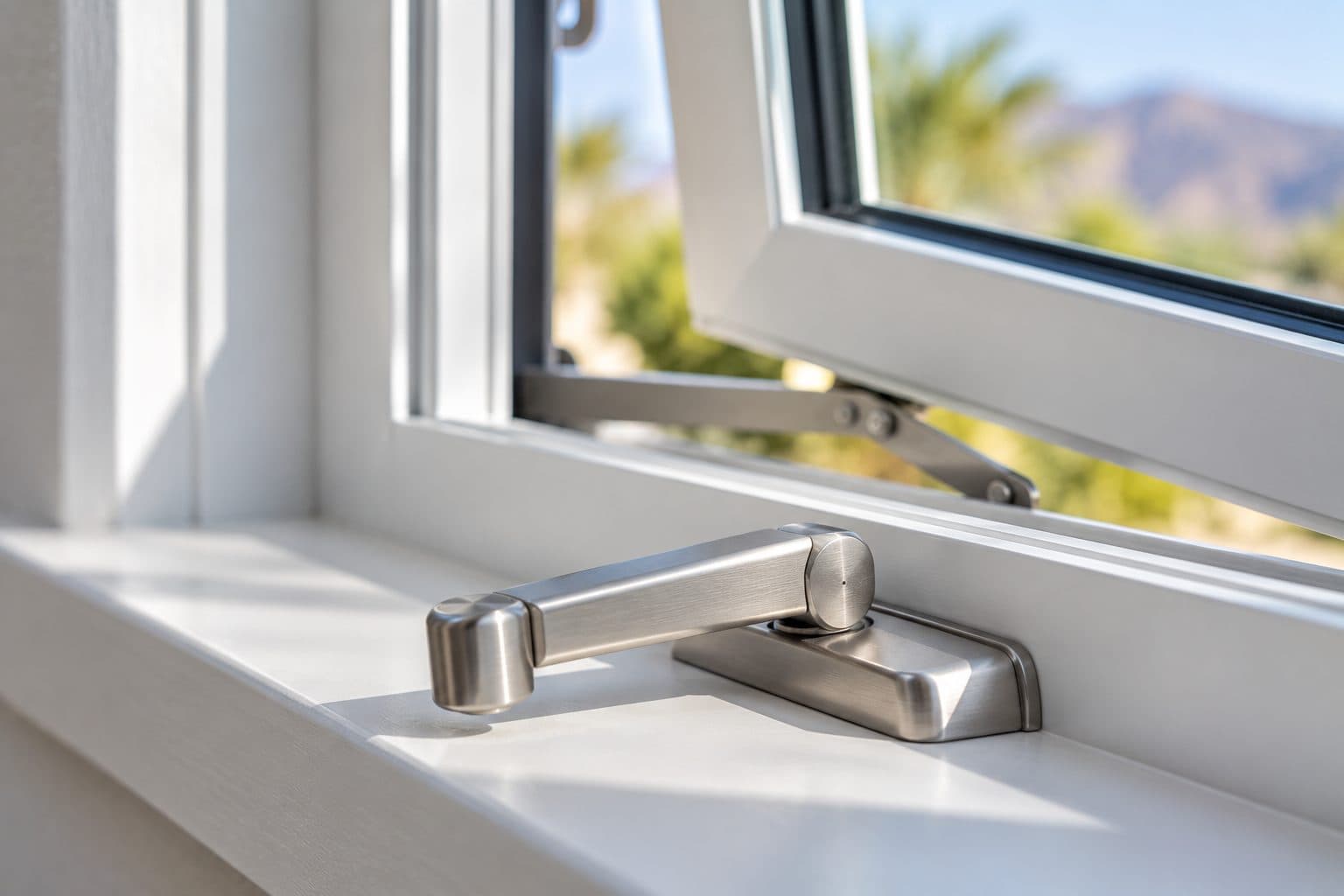 Casement window crank handle
