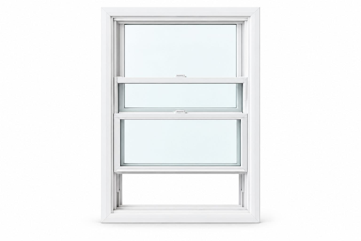 Double-hung replacement window